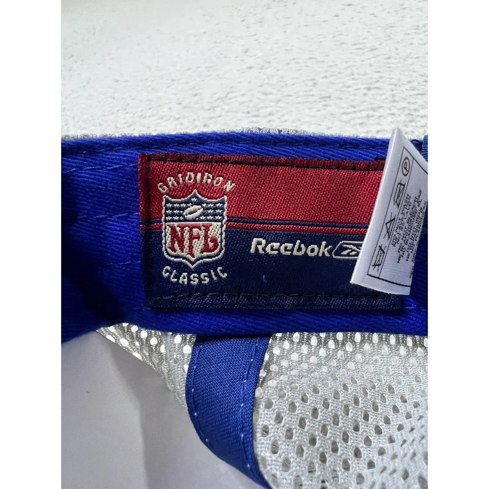 Indianapolis Colts Hat Cap Snap Back Mens One Size Blue Gray NFL Football Reebok